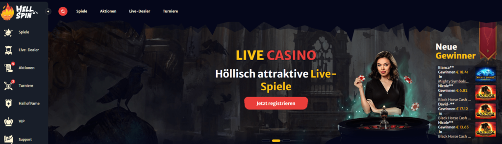 Hell Spin live spiele