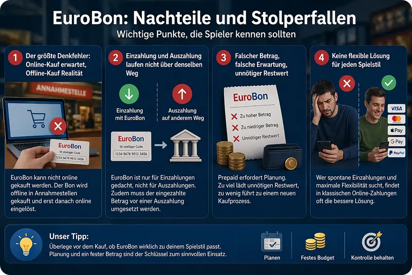 Welche Nachteile und Stolperfallen sollte man kennen?